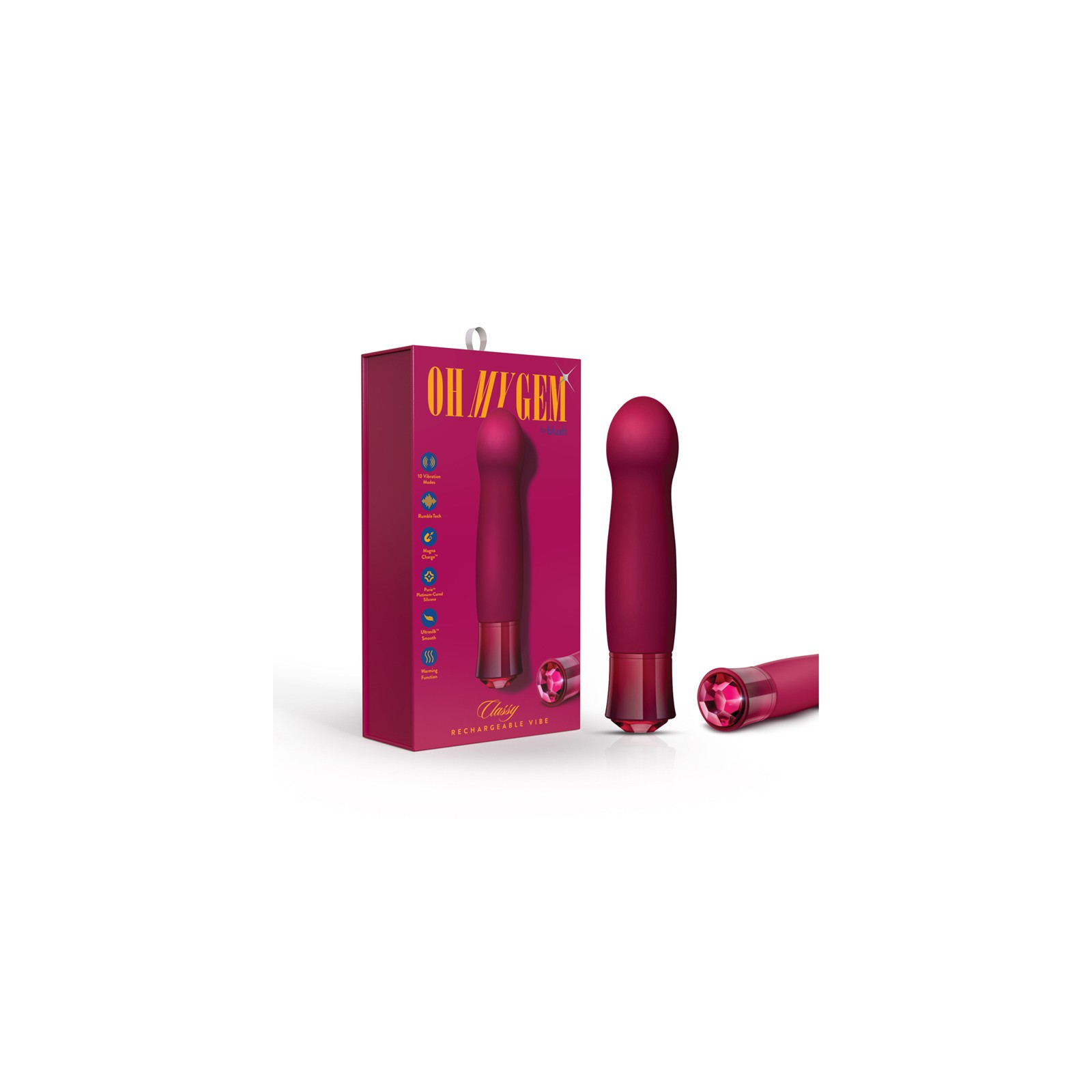 Oh My Gem Classy Warming G-Spot Vibrator