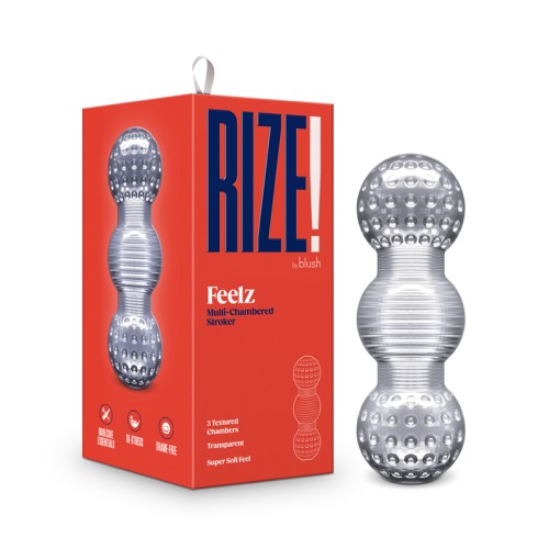 RIZE! Feelz Multi-Chambered Stroker for Unmatched Pleasure