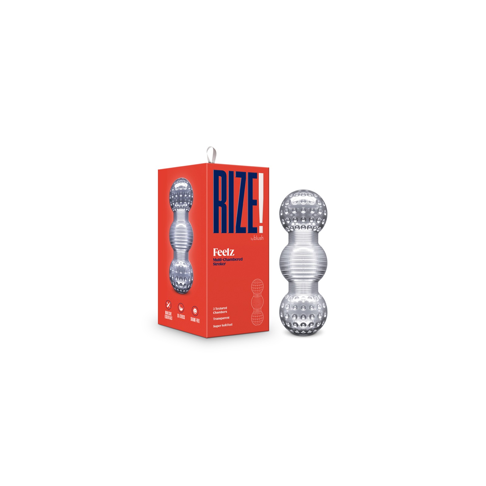 RIZE! Feelz Multi-Chambered Stroker for Unmatched Pleasure