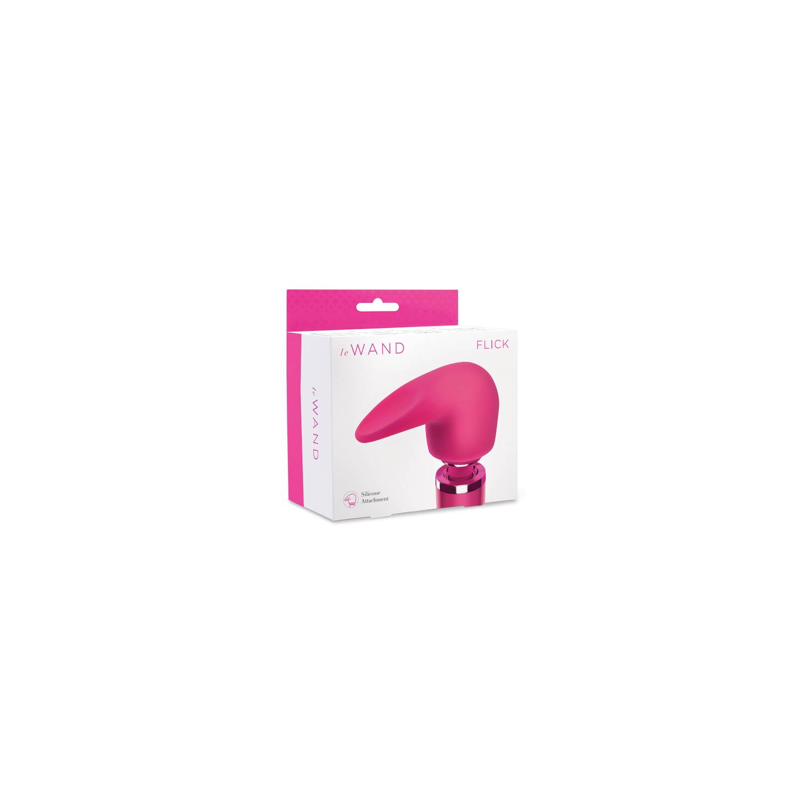 Le Wand Flick Silicone Attachment for Oral Pleasure