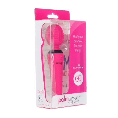 Rechargeable PalmPower Groove Wand Massager