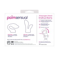 Accesorios PalmPower PalmSensual 2-Pieza Cabezas de Masaje de Silicona