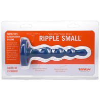 Tantus Ripple Small 8 in. Dildo de Perlas Anales Firm Malachite