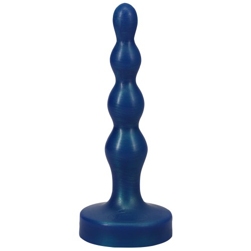 Tantus Ripple Small 8 in. Dildo de Perlas Anales Firm Malachite