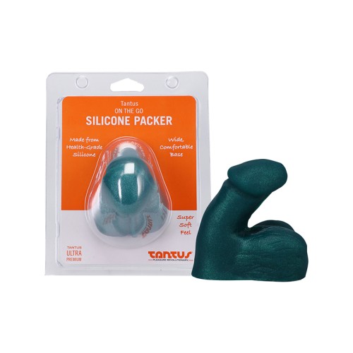 Tantus On The Go Silicone Packer - Super Soft Emerald