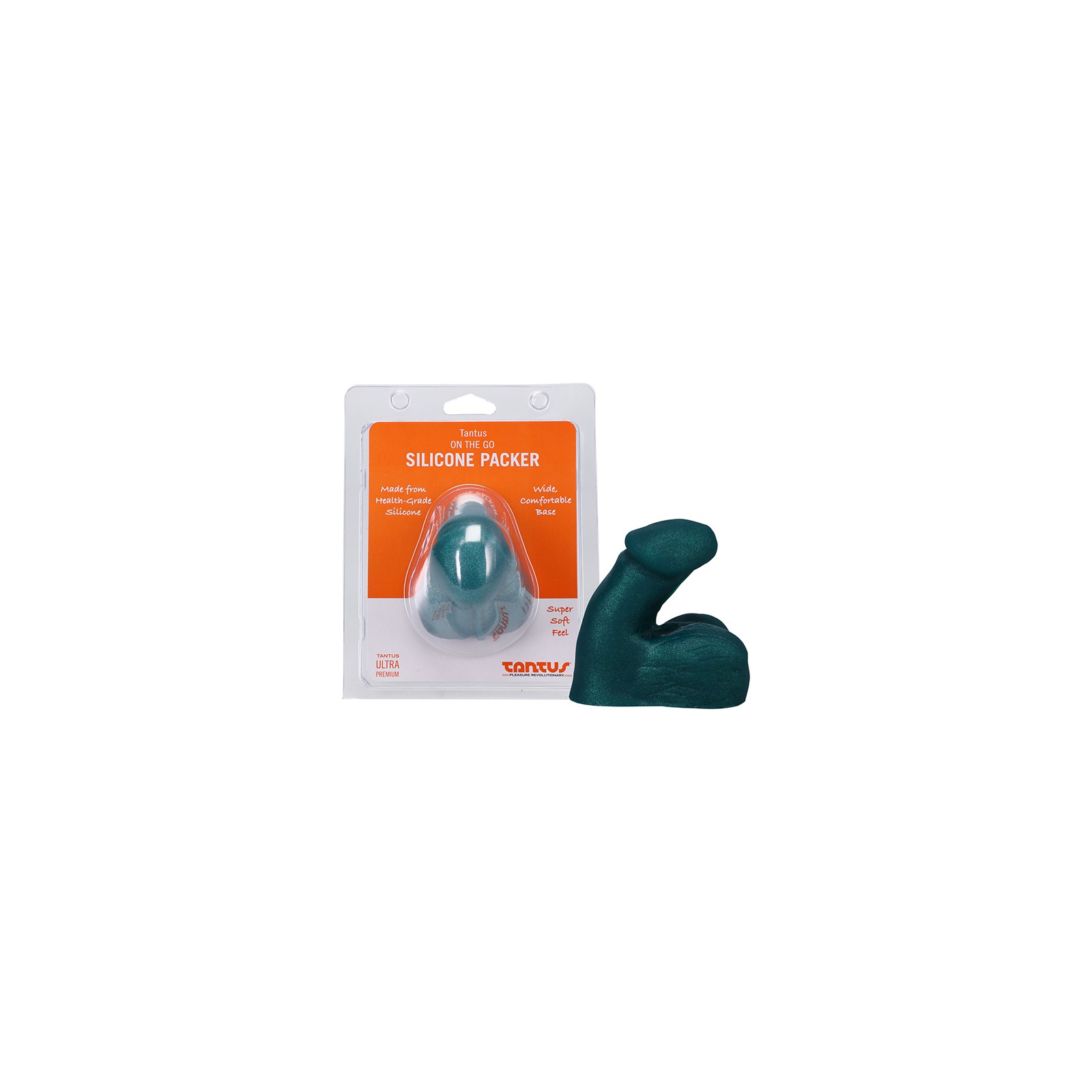 Tantus On The Go Silicone Packer - Super Soft Emerald