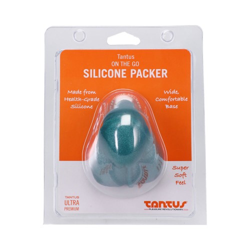 Tantus On The Go Silicone Packer - Super Soft Emerald