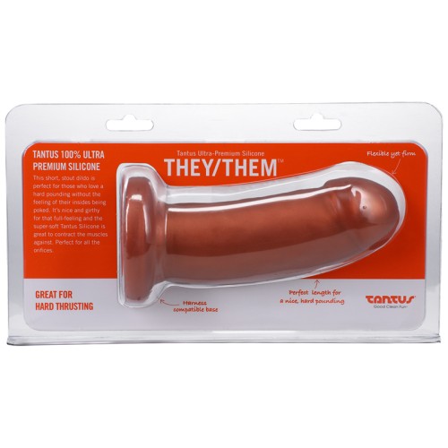 Tantus They/Them 5.5 in. Dildo