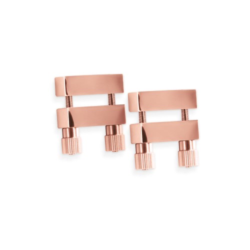 Bound Nipple Clamps V1 - Rose Gold - Shop Now