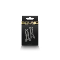 Bound Nipple Clamps C1 Gunmetal