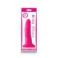 Dildo Fino 5 in. de Colours Pleasures Rosa