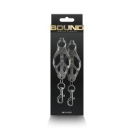 Bound Nipple Clamps C3 Gunmetal