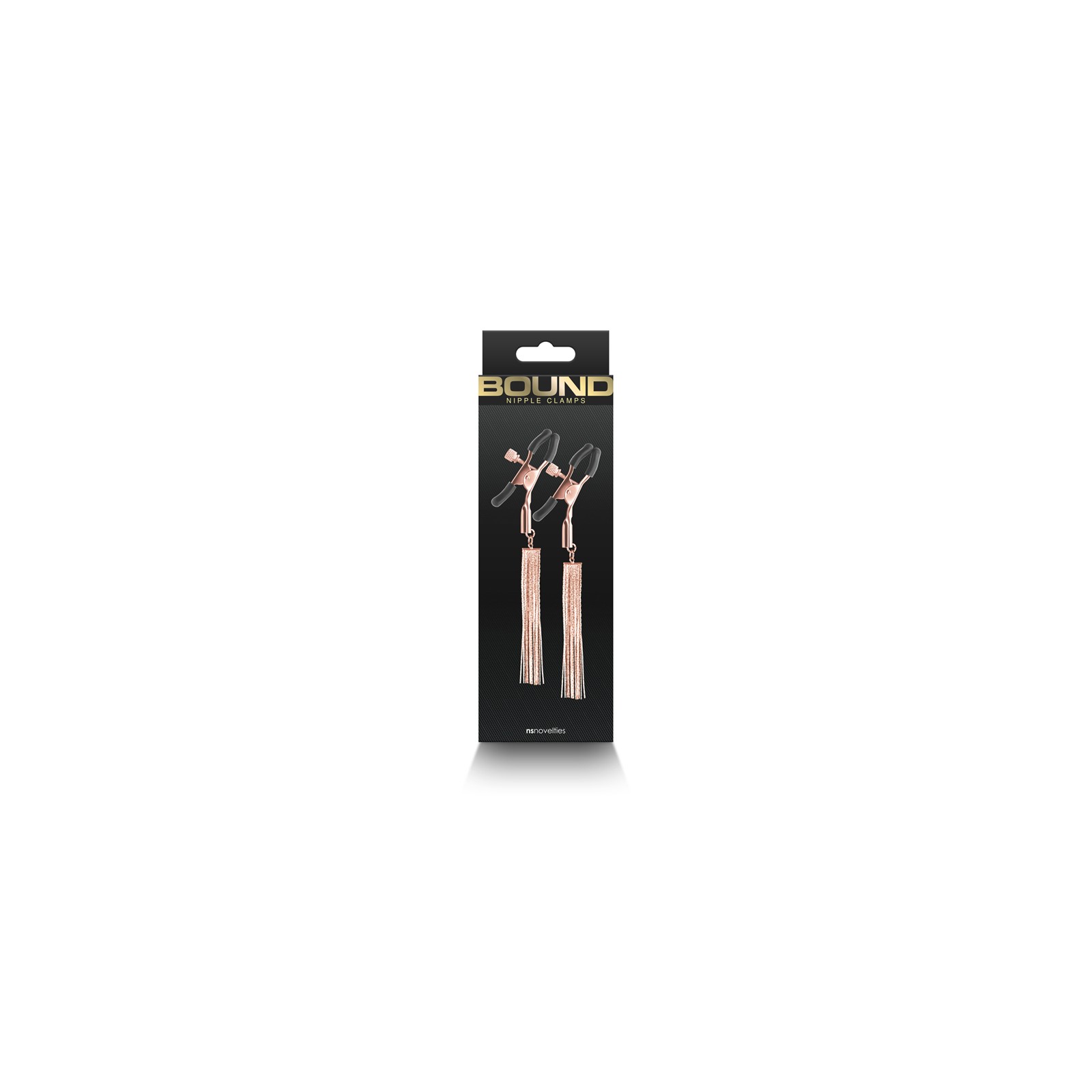 Pinzas para Pezones Bound Oro Rosa para Placer Sensual