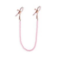 Bound Nipple Clamps DC1 Pink for Sensational Play