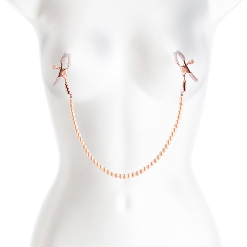 Bound Nipple Clamps DC1 Rose Gold