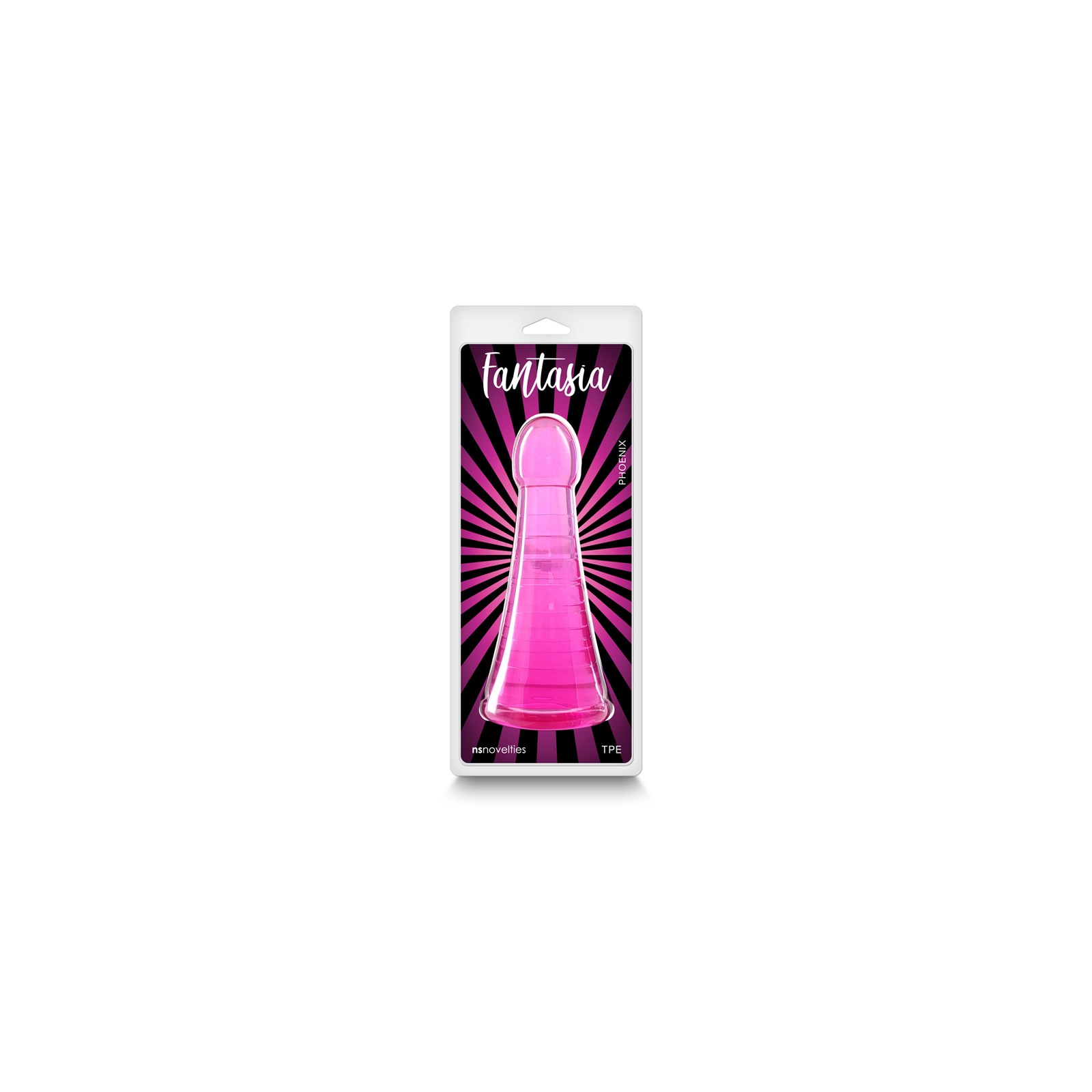 Dildo Fantasia Phoenix de Gel en Rosa