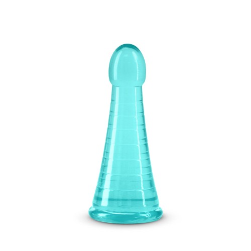 Dildo de Gel Fantasia Phoenix Turquesa - Placeres Lujosos