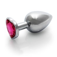 Ouch! Heart Gem Butt Plug Medium