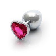 Ouch! Heart Gem Butt Plug Medium