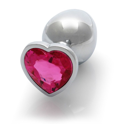 Ouch! Heart Gem Butt Plug Medium