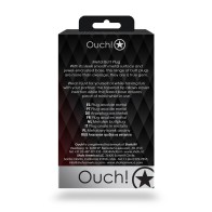 Plug Anal Redondo con Joyas Mediano Gunmetal/Diamond de Ouch!