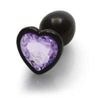 Plug Anal Corazón de Joyas para Experiencias de Placer Mejoradas