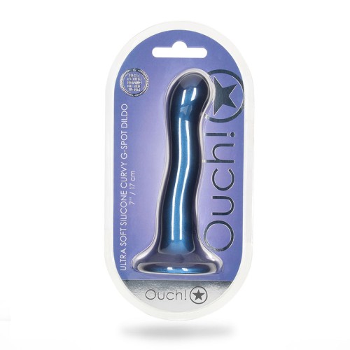 Dildo Curvado de Silicona Ultra Suave de Ouch!