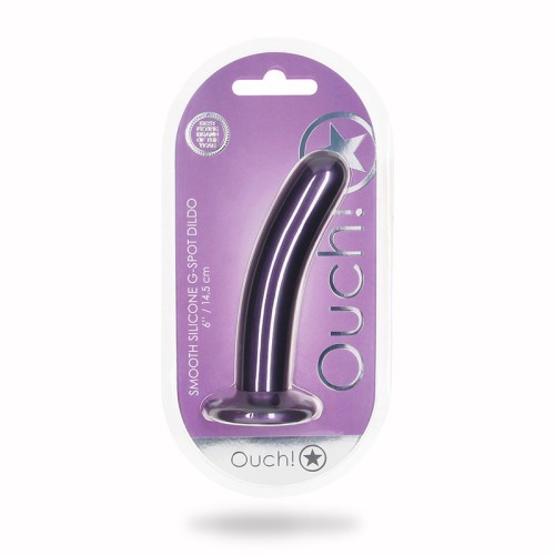 Dildo G-Spot de Silicona Suave Ouch! - Estimulación Emocionante