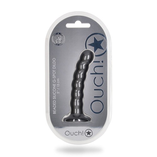 Beaded Silicone G-Spot Dildo