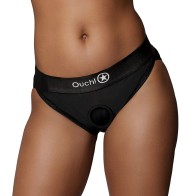 Hipster Strap-On Vibrante Ouch! Negro M/L