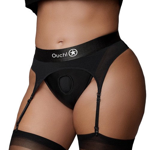 Tanga Strap-On Vibrante Ouch! para Placer Máximo