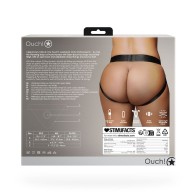 Arnés de Pantalones Vibrantes Premium con Espalda Abierta