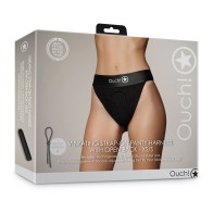 Ouch! Vibrating Strap-on Panty Harness for Couples