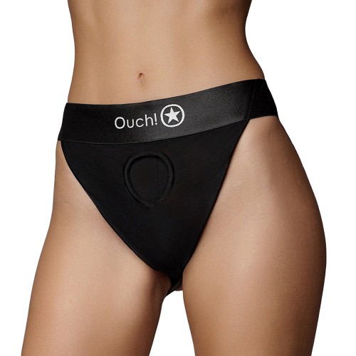 Ouch! Vibrating Strap-on Panty Harness for Couples