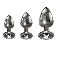 Playboy Pleasure 3 Ways 3-Piece Anal Plug Set