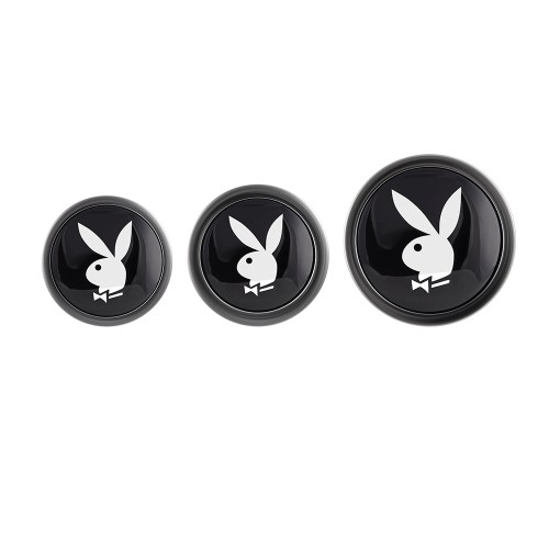 Set de 3 Plug Anal Metálico Playboy Pleasure