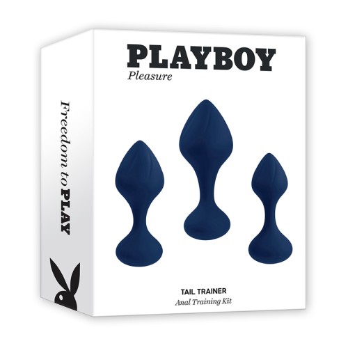 Kit de 3 Piezas de Plug Anal de Silicona Playboy - Explora con Seguridad