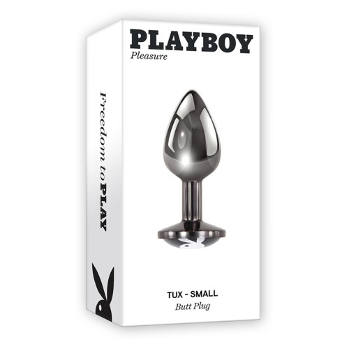 Playboy Tux Small Hematite Anal Plug for Pleasure