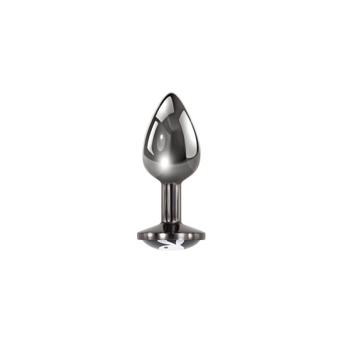 Plug Anal Hematite Tux Pequeño para Placer