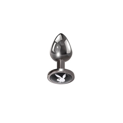 Playboy Tux Small Hematite Anal Plug for Pleasure