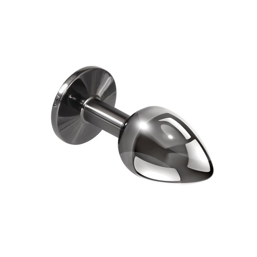 Playboy Tux Small Hematite Anal Plug for Pleasure