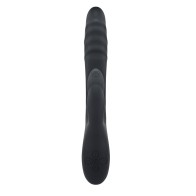 Vibrador Dual Estimulación Rapid Rabbit Playboy en Negro