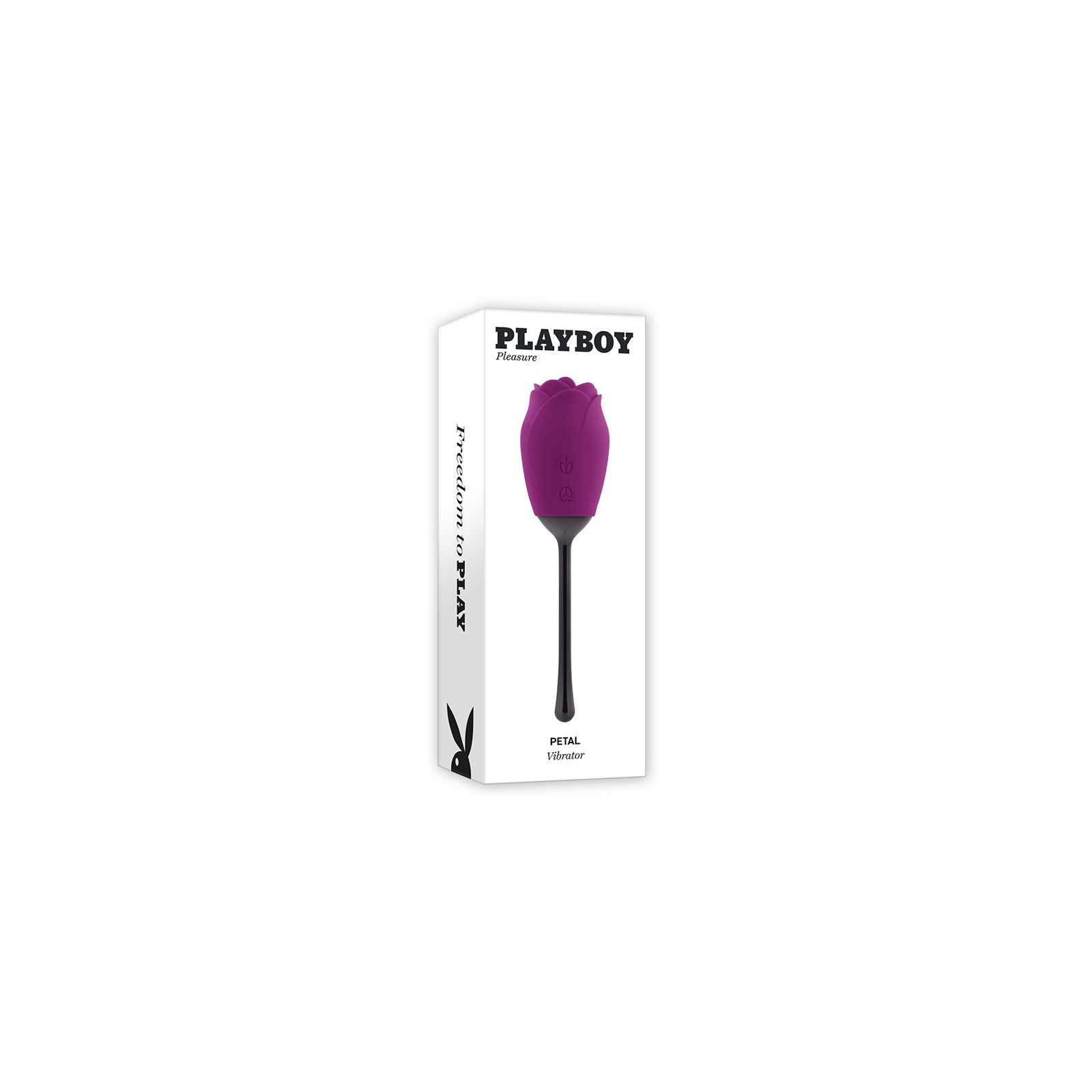 Vibrador Recargable con Lengua Movible Playboy Petal