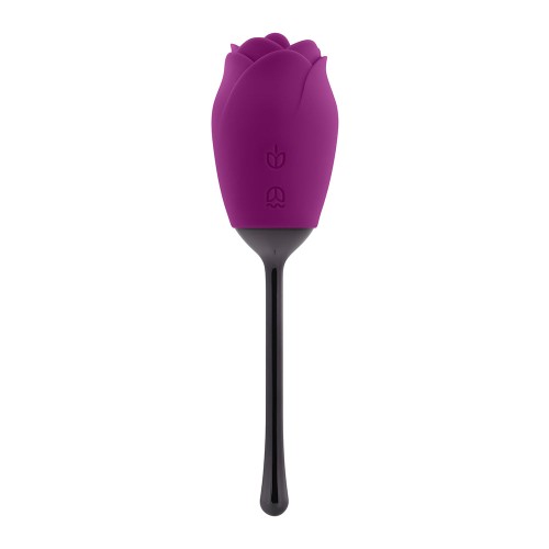 Playboy Petal Rechargeable Tongue Flicking Vibrator