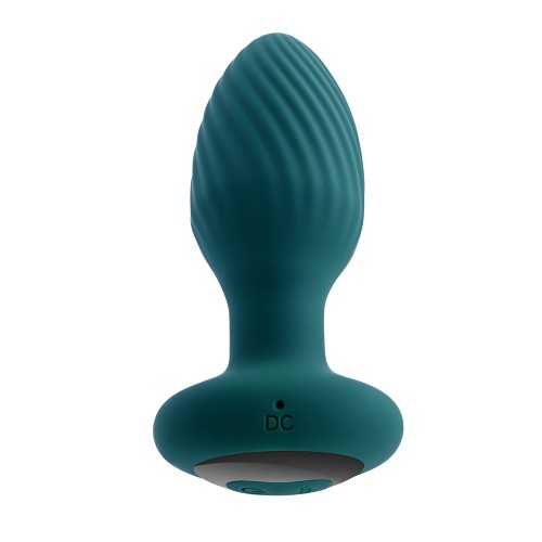 Playboy Spinning Tail Teaser Vibrating Rotating Anal Plug