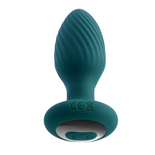 Playboy Spinning Tail Teaser Vibrating Rotating Anal Plug