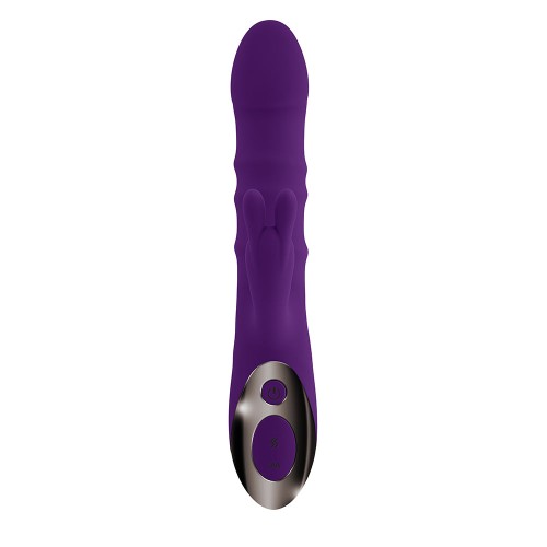 Playboy Hop To It Thrusting Silicone Rabbit Vibrator