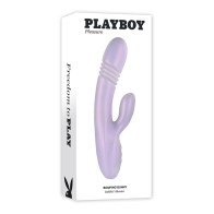 Playboy Conejo Bumping Recargable Vibrador Calentador