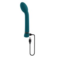 Vibrador G-Spot Recargable Playboy Verde Profundo