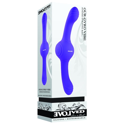 Evolved Gyro Vibe Dual Ended Gyrating Vibrator for Intense Stimulation